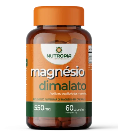 Magnésio Dimalato 60 Cápsulas