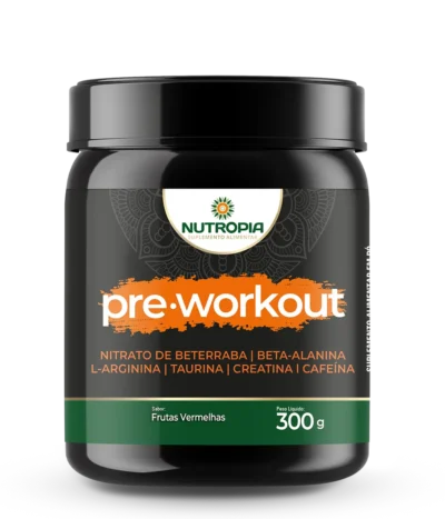 PRE WORKOUT Frutas Vermelhas 300g